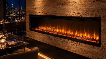 72" Linear/Recessed Fireplaces