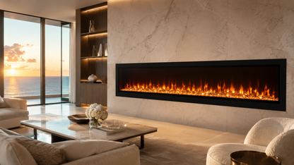 72" Ultra-Wide Linear Electric Fireplace