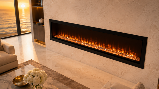 72" Ultra-Wide Linear Electric Fireplace