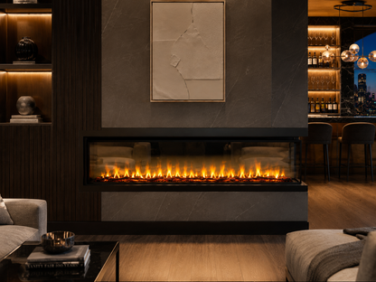 72" Multi-Sided Electric Fireplace