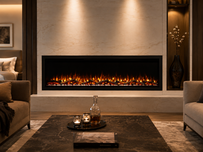 60" Premium Electric Fireplace Insert
