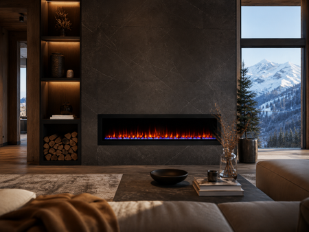 60" Linear/Recessed Fireplaces