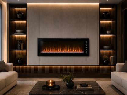 60” Smart Linear Electric Fireplace