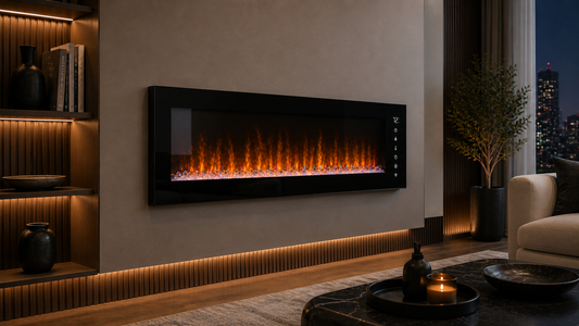 60” Smart Linear Electric Fireplace