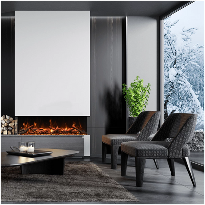 Amantii TruView XL Deep electric fireplace — series installation inspiration