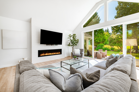 Amantii Symmetry Bespoke electric fireplace — series installation inspiration