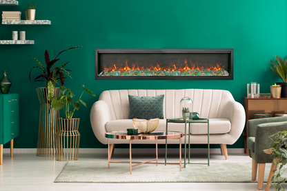 Amantii Symmetry Extra Tall Lumina electric fireplace — series installation inspiration