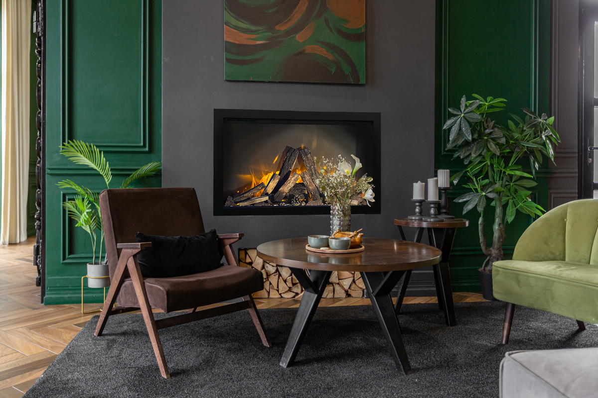 Amantii Traditional Bespoke electric fireplace — series installation inspiration