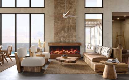 Amantii TruView Bespoke electric fireplace — series installation inspiration