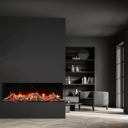 Amantii TruView Slim electric fireplace — series installation inspiration