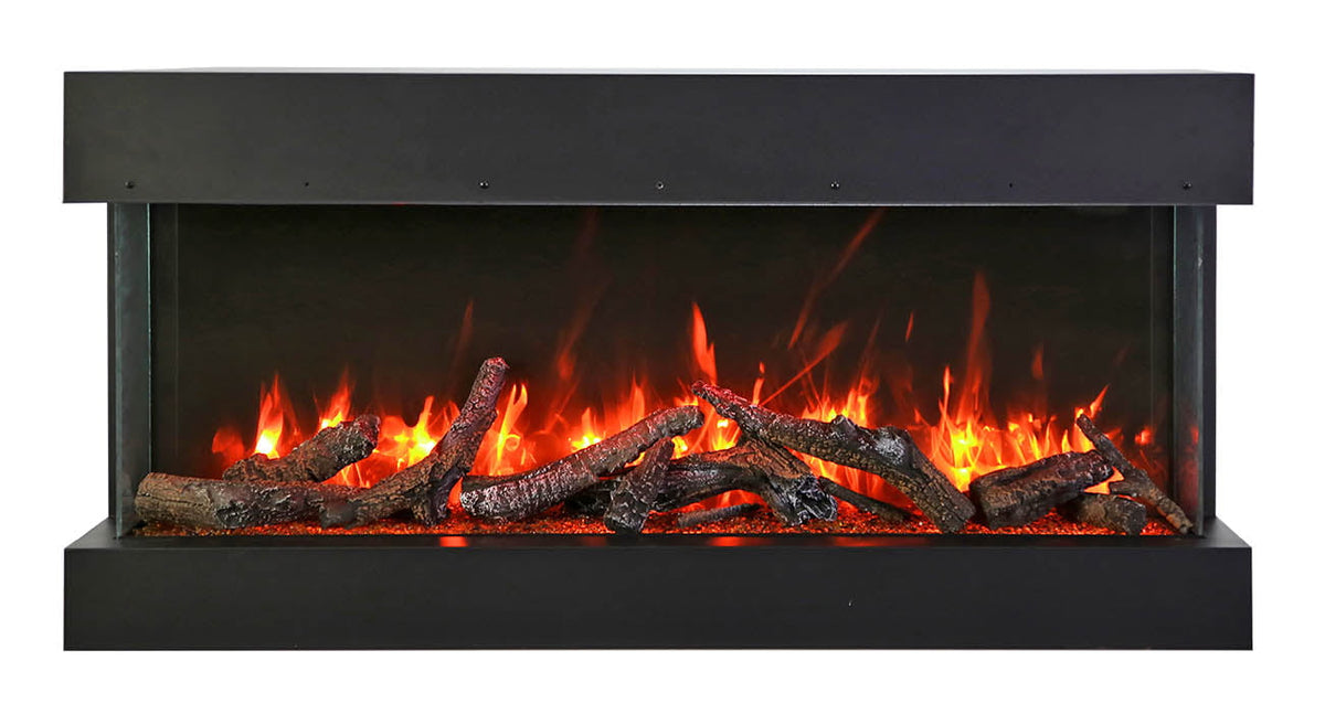 Amantii TruView Slim electric fireplace — series product view; size and optional media vary