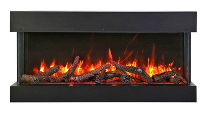Amantii TruView Slim electric fireplace — series product view; size and optional media vary